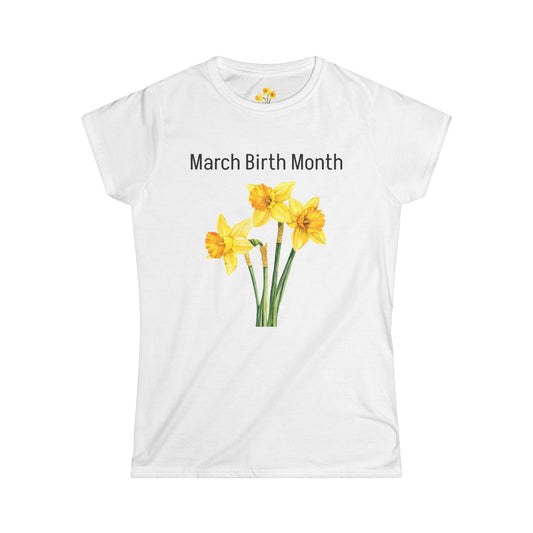 Women's Graphic Birth Month Tee