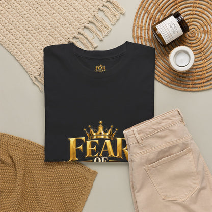 Fear of God crown logo Tee | Religious Christian faith shirt