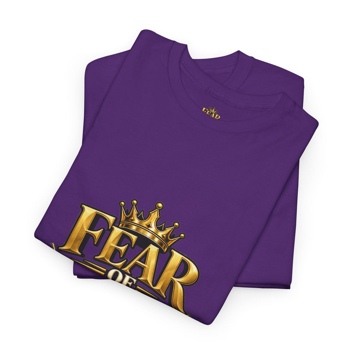 Fear of God crown logo Tee | Religious Christian faith shirt