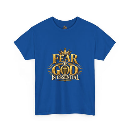 Fear of God crown logo Tee | Religious Christian faith shirt