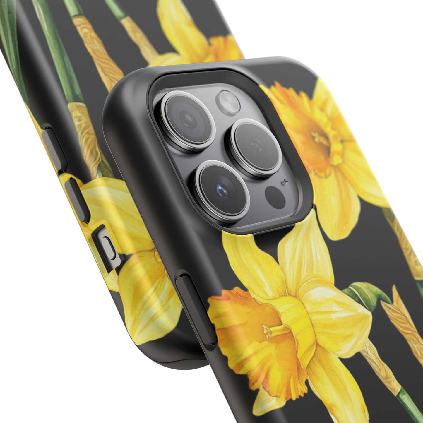 Cell Phone Cases, Daffodil March Birth Flower Impact Resistant Protective Cover, Phone Accessories, Floral Tech Gear, Birthday Gift