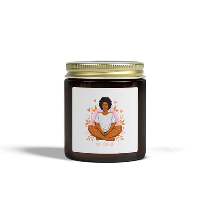 Meditation Scented Candle, Relaxation Gift, Eco-Friendly Home Decor, Spiritual Aromatherapy, Mindfulness Candle