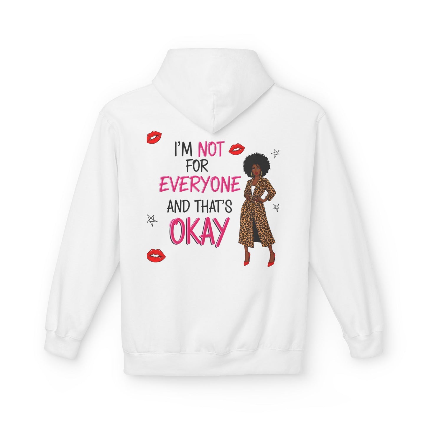 Empowering Quote Fleece Hoodie: Vintage Style, Unisex Graphic Sweatshirt, Casual Gift for Her, Inspirational Fashion, Everyday Comfort