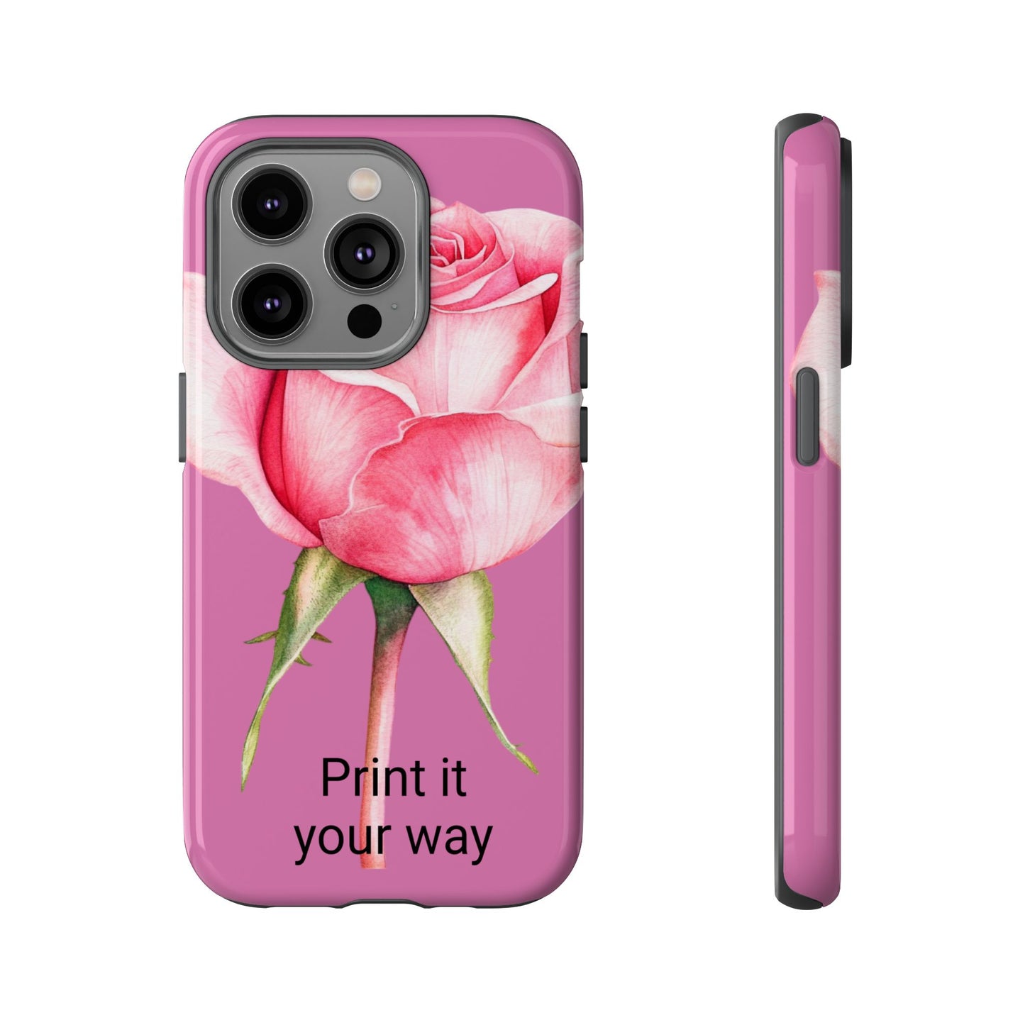 Custom cell phone case, Personalized Gift for Her, Inspirational, Elegant
