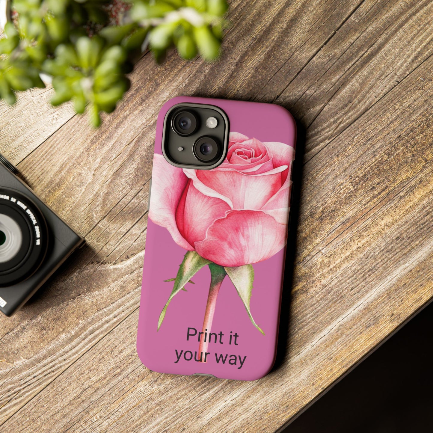 Custom cell phone case, Personalized Gift for Her, Inspirational, Elegant