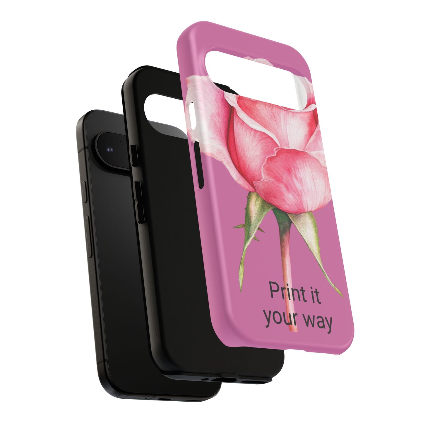 Custom cell phone case, Personalized Gift for Her, Inspirational, Elegant