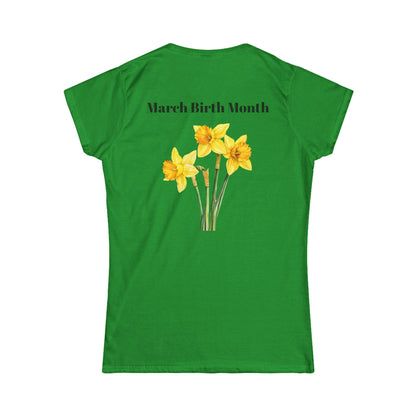 Women's Graphic Birth Month Tee