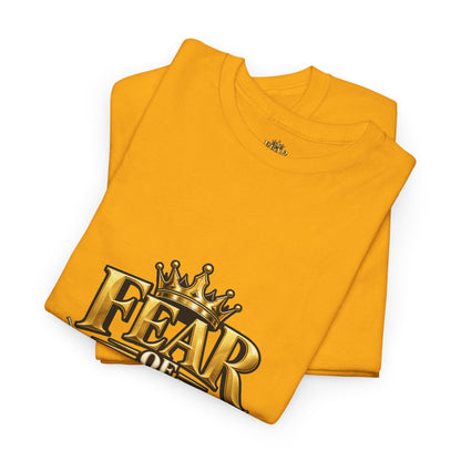 Fear of God crown logo Tee | Religious Christian faith shirt