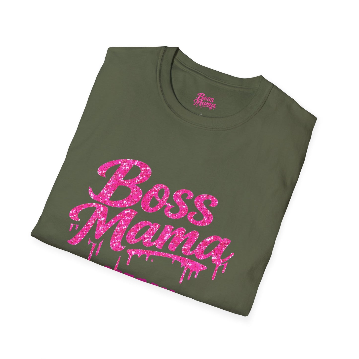 Boss Mama graphic T-Shirt | Retro Pinup Mom design