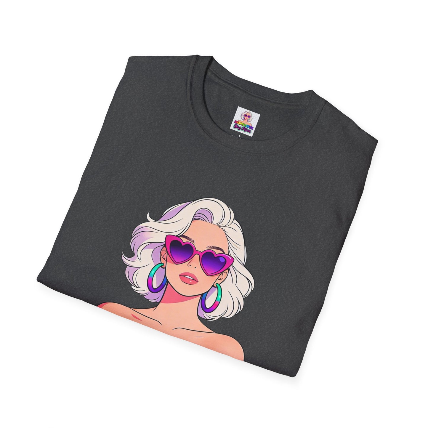 Unapologetic Dog Mom T-Shirt —  Pop Art Graphic Tee for Proud Dog Lovers
