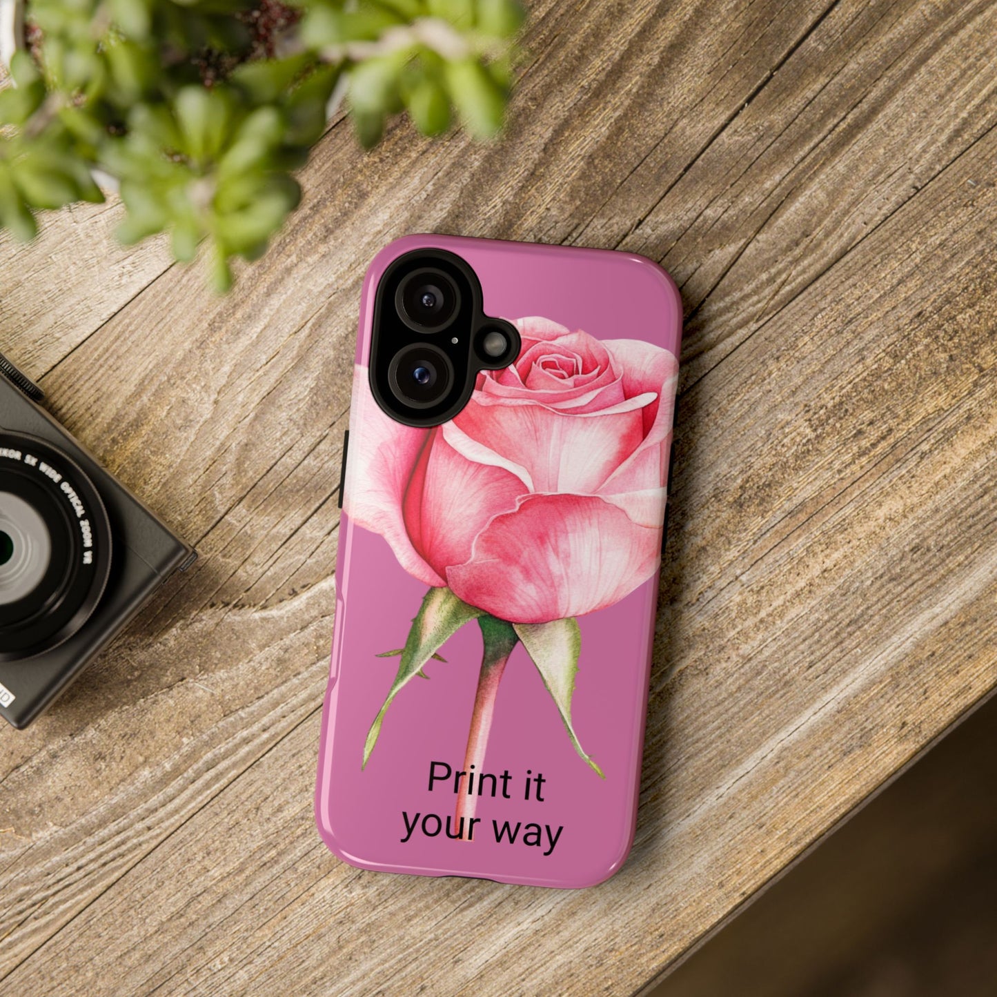 Custom cell phone case, Personalized Gift for Her, Inspirational, Elegant
