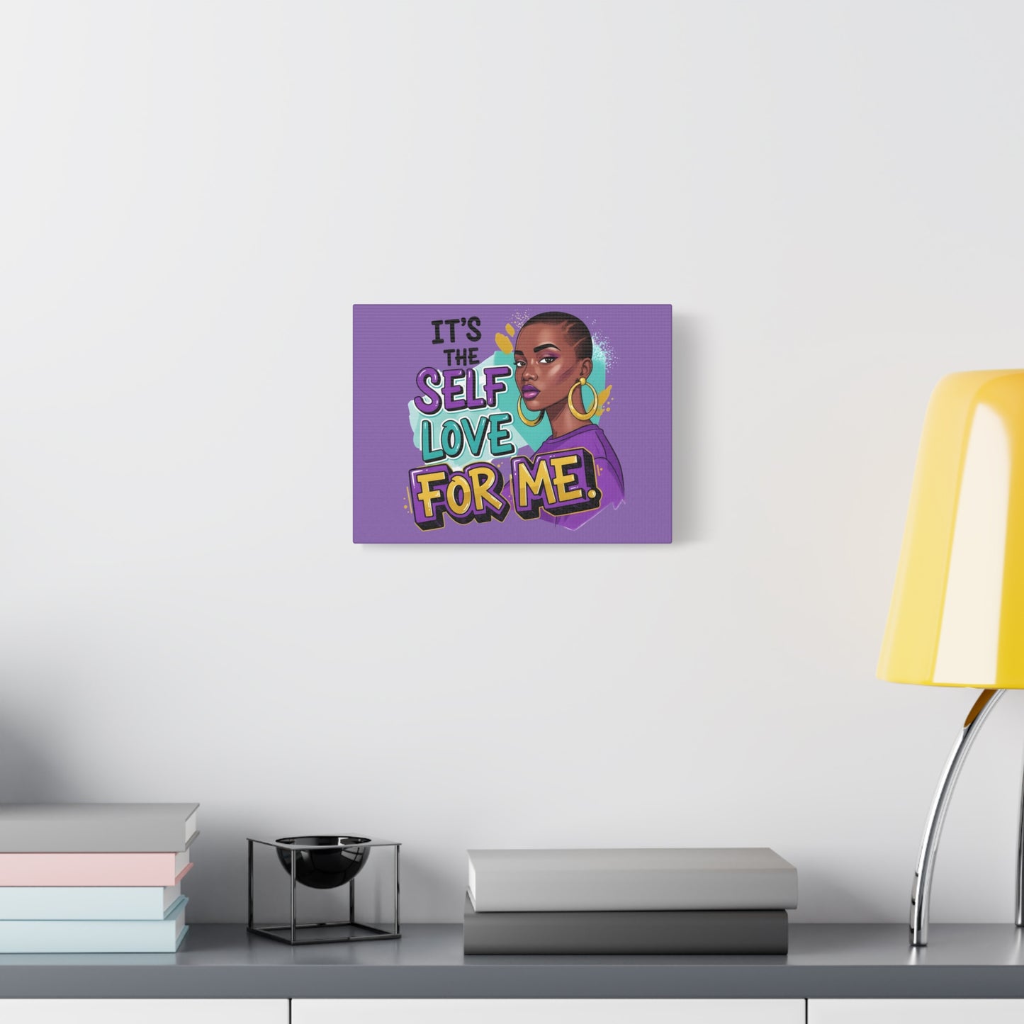 Wall Art, Empowering Canvas, Positive Affirmation, Inspirational Quote, Motivational Decor, Matte Canvas Print, Stretched Art, 1 25"