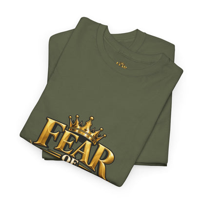 Fear of God crown logo Tee | Religious Christian faith shirt