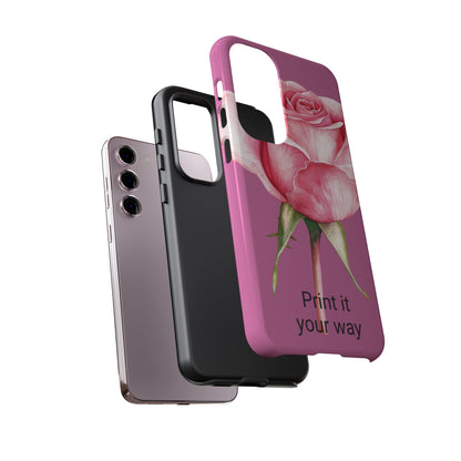 Custom cell phone case, Personalized Gift for Her, Inspirational, Elegant