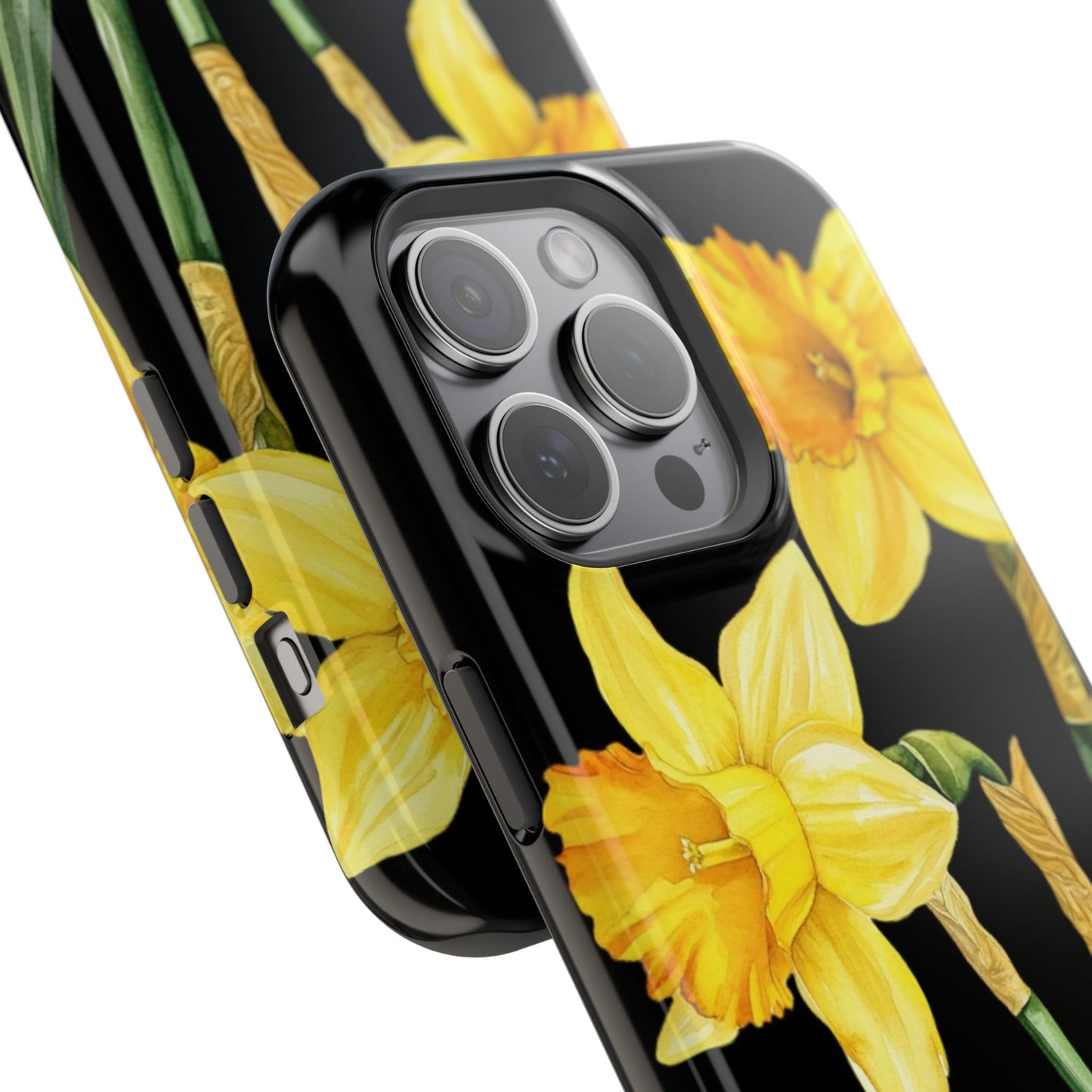 Cell Phone Cases, Daffodil March Birth Flower Impact Resistant Protective Cover, Phone Accessories, Floral Tech Gear, Birthday Gift