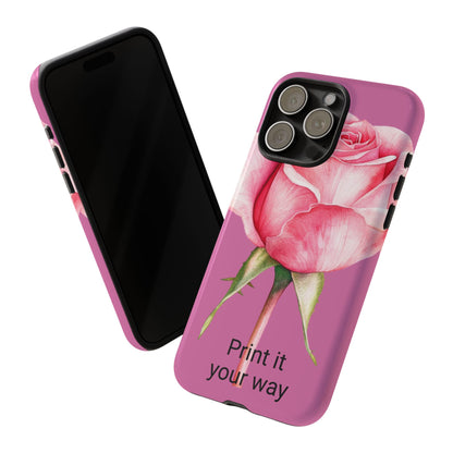 Custom cell phone case, Personalized Gift for Her, Inspirational, Elegant
