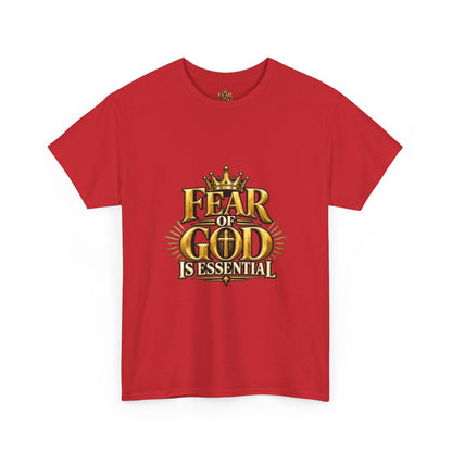 Fear of God crown logo Tee | Religious Christian faith shirt