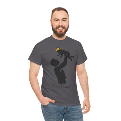 Dad Silhouette T‑Shirt – 'Girl Dad' Father & Daughter Tee