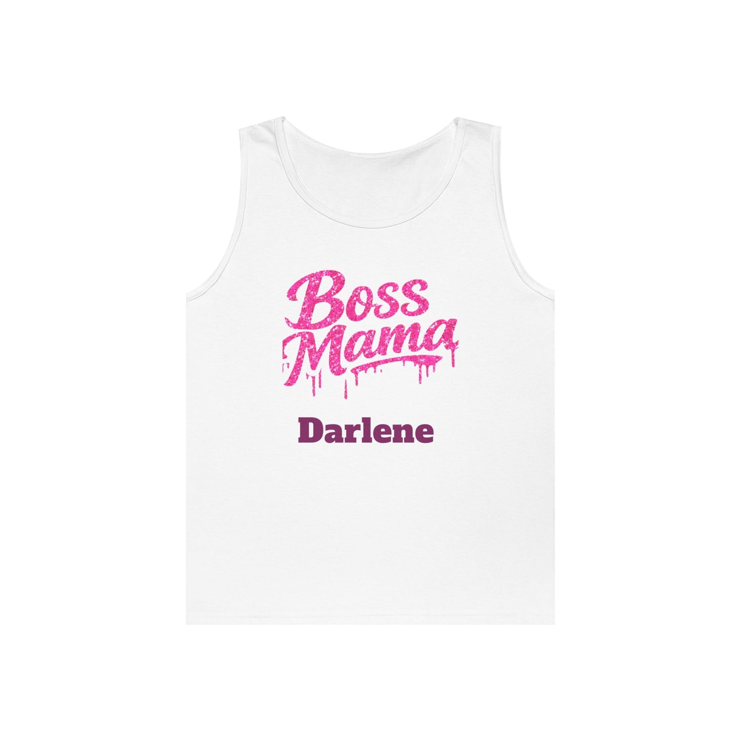 Boss Mama tank top | Personalized name option