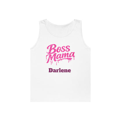 Boss Mama tank top | Personalized name option