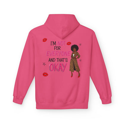 Empowering Quote Fleece Hoodie: Vintage Style, Unisex Graphic Sweatshirt, Casual Gift for Her, Inspirational Fashion, Everyday Comfort