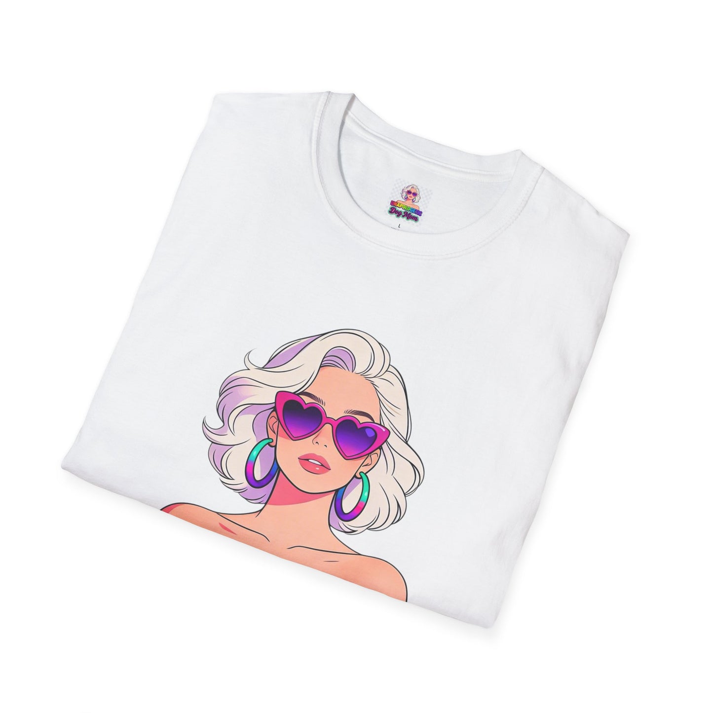 Unapologetic Dog Mom T-Shirt —  Pop Art Graphic Tee for Proud Dog Lovers