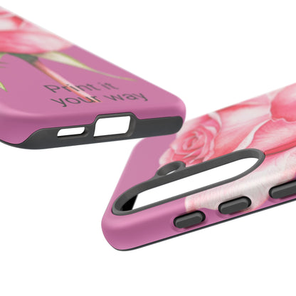 Custom cell phone case, Personalized Gift for Her, Inspirational, Elegant
