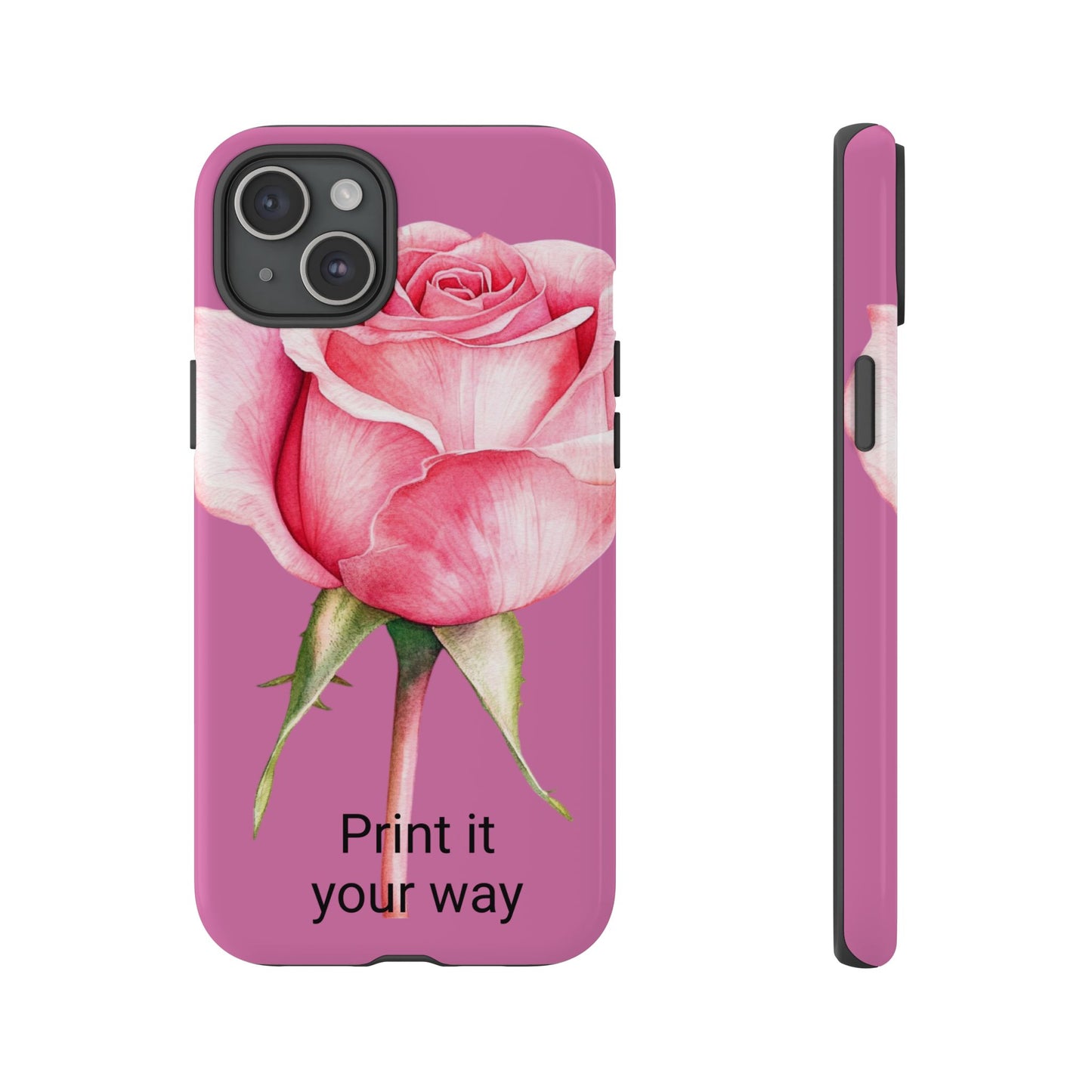 Custom cell phone case, Personalized Gift for Her, Inspirational, Elegant
