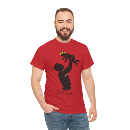 Dad Silhouette T‑Shirt – 'Girl Dad' Father & Daughter Tee