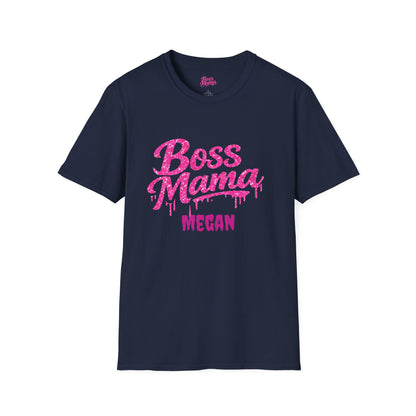 Boss Mama graphic T-Shirt | Retro Pinup Mom design