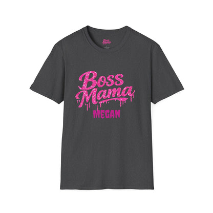 Boss Mama graphic T-Shirt | Retro Pinup Mom design