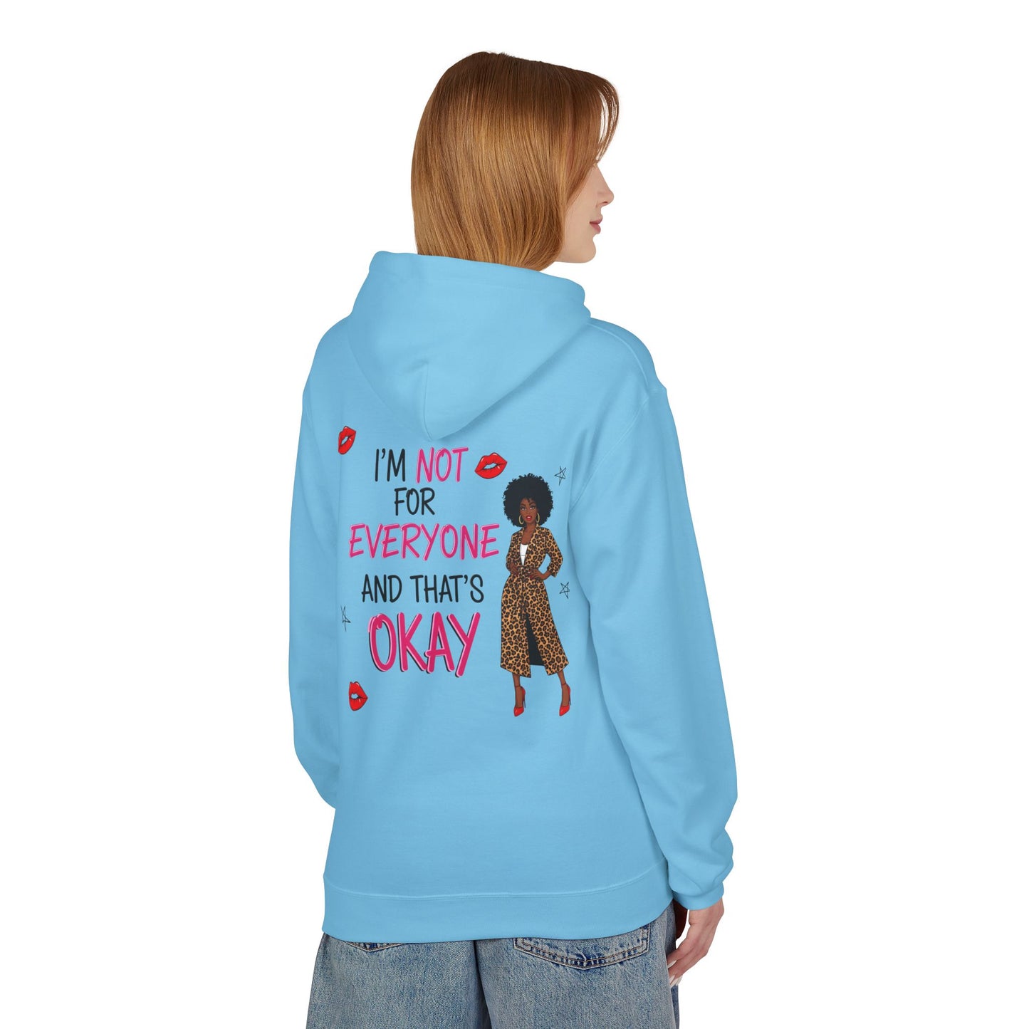 Empowering Quote Fleece Hoodie: Vintage Style, Unisex Graphic Sweatshirt, Casual Gift for Her, Inspirational Fashion, Everyday Comfort