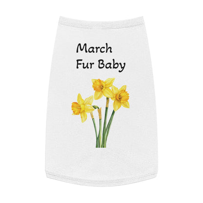 Pet Tank Top, Dog Lover Matching Shirt, Bark February Birth Baby, Graphic Tee, Animal Print Sleeveless, Pet Owner Gift