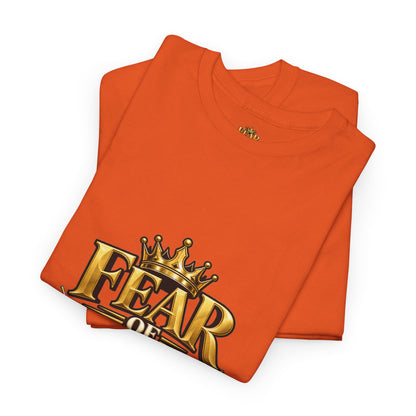 Fear of God crown logo Tee | Religious Christian faith shirt