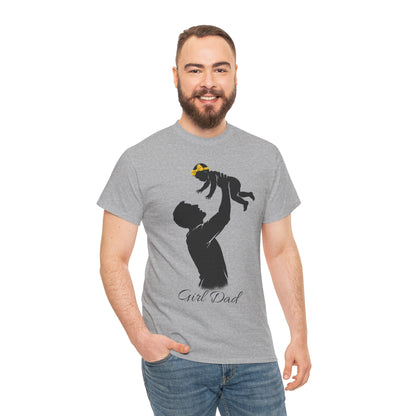 Dad Silhouette T‑Shirt – 'Girl Dad' Father & Daughter Tee