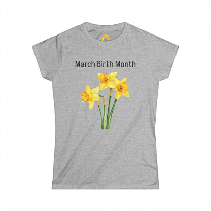 Women's Graphic Birth Month Tee