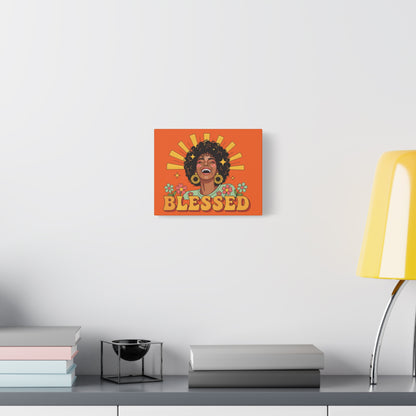Canvas Art, Empowering Positive Affirmation Wall Decor, Motivational Quote Print, Inspirational Artwork, Modern Home Office Decor, Matte