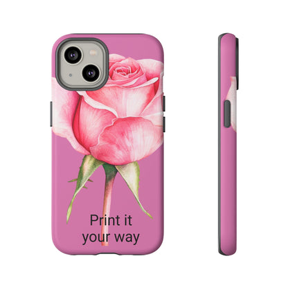 Custom cell phone case, Personalized Gift for Her, Inspirational, Elegant