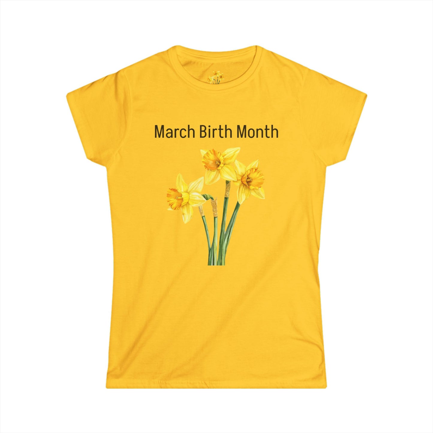 Women's Graphic Birth Month Tee