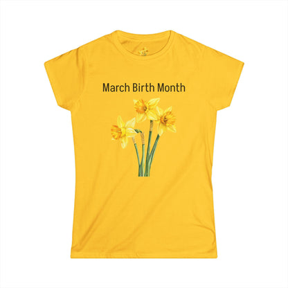 Women's Graphic Birth Month Tee
