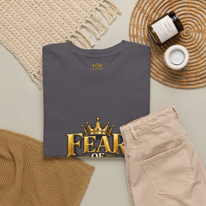 Fear of God crown logo Tee | Religious Christian faith shirt