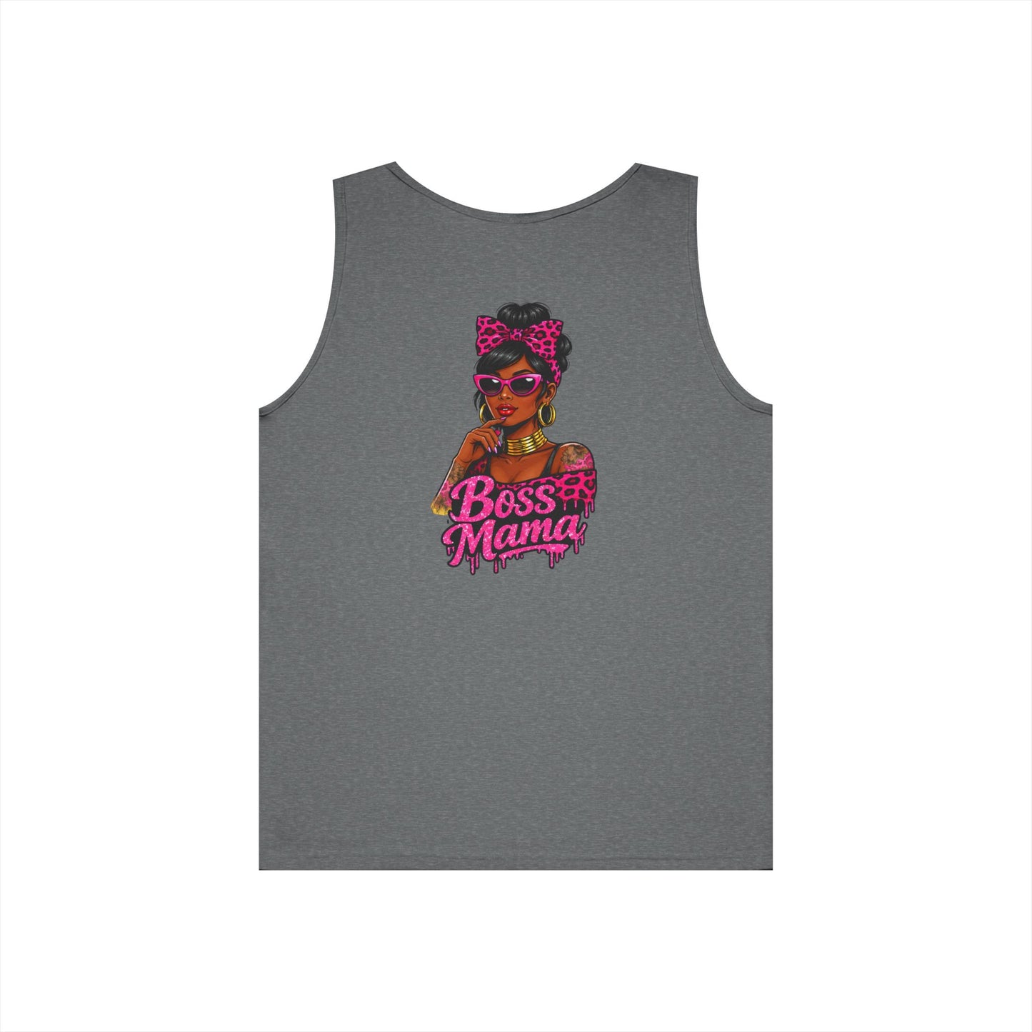 Boss Mama tank top | Personalized name option