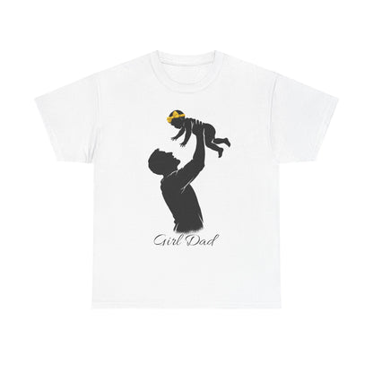 Dad Silhouette T‑Shirt – 'Girl Dad' Father & Daughter Tee