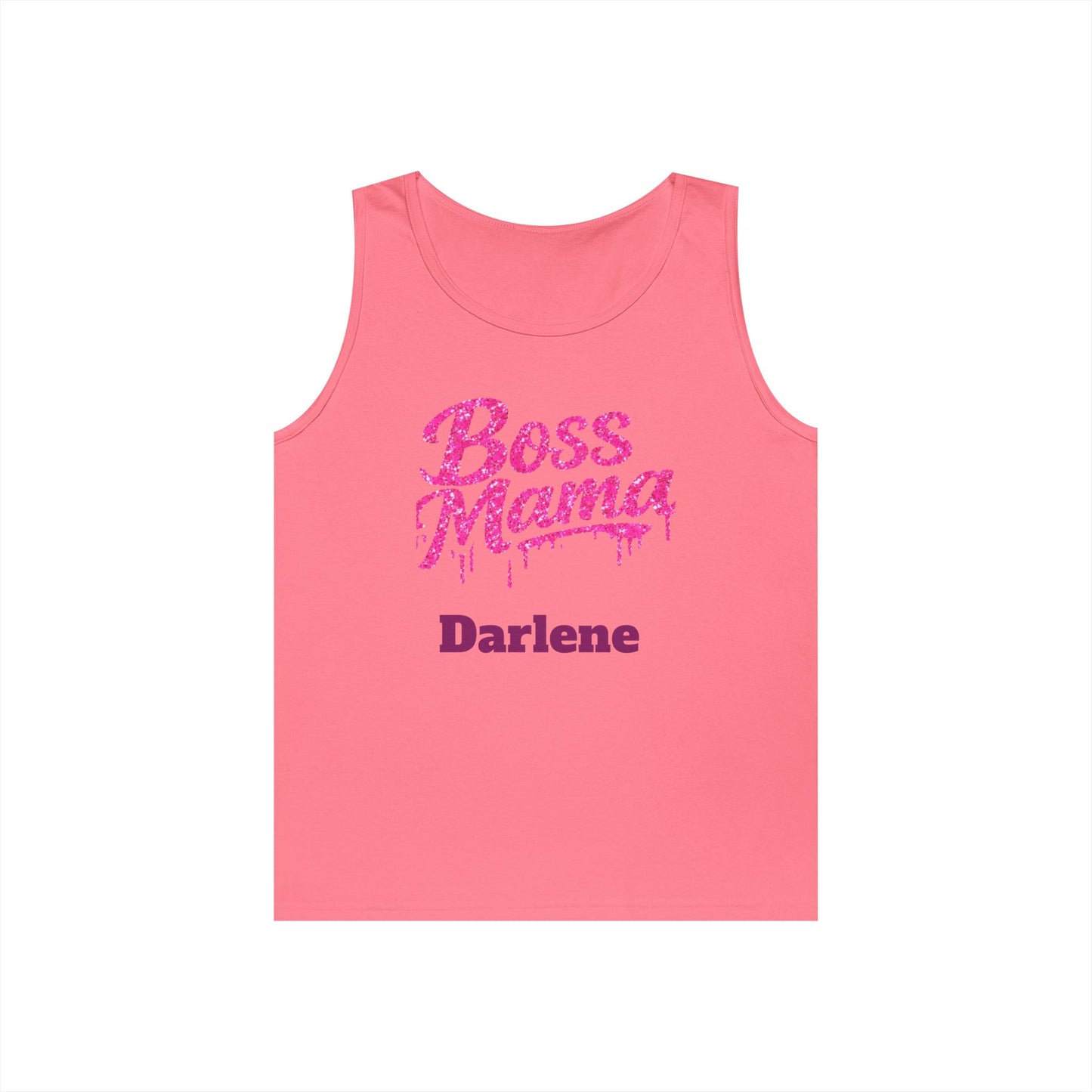 Boss Mama tank top | Personalized name option