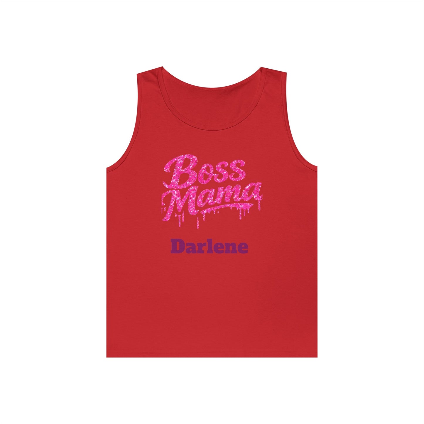Boss Mama tank top | Personalized name option
