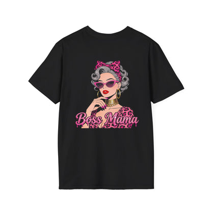 Boss Mama graphic T-Shirt | Retro Pinup Mom design