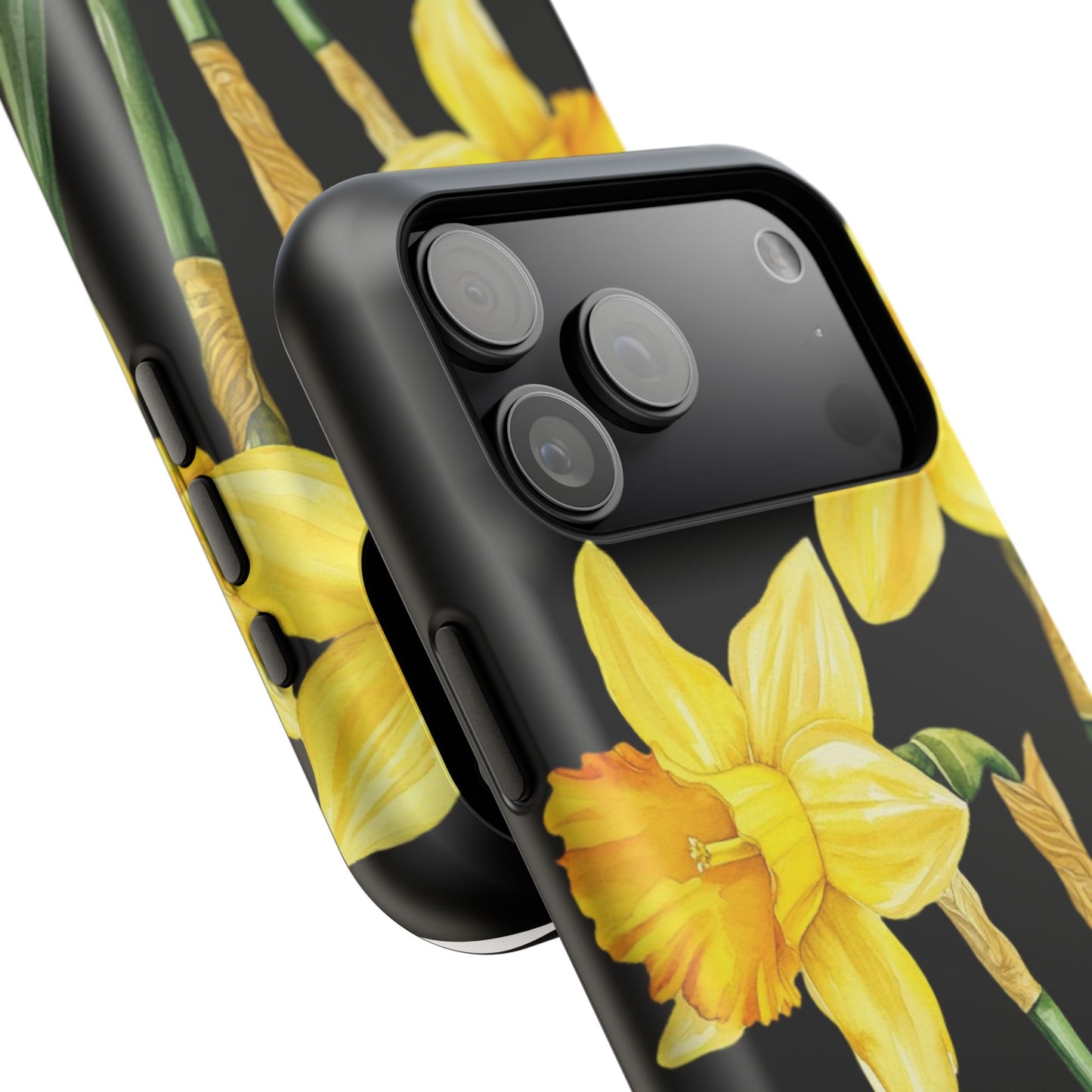 Cell Phone Cases, Daffodil March Birth Flower Impact Resistant Protective Cover, Phone Accessories, Floral Tech Gear, Birthday Gift