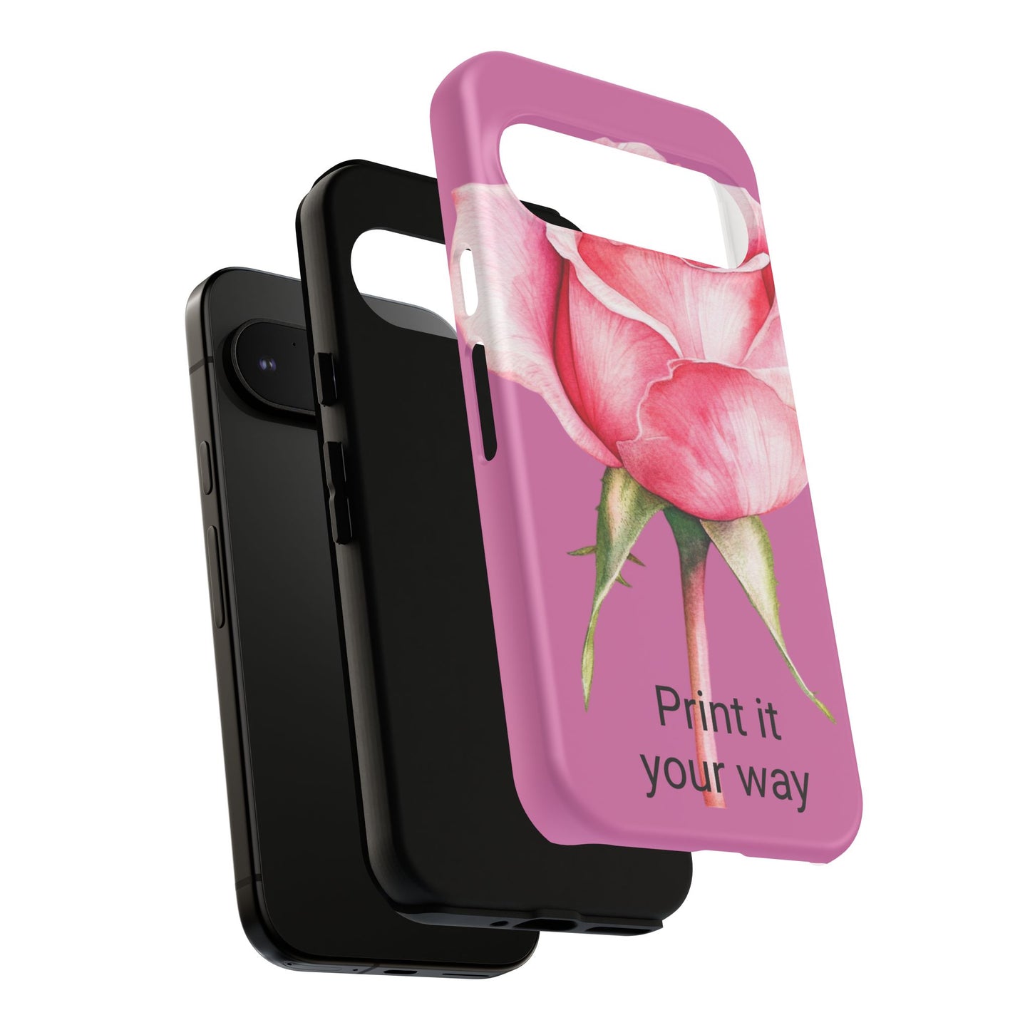 Custom cell phone case, Personalized Gift for Her, Inspirational, Elegant