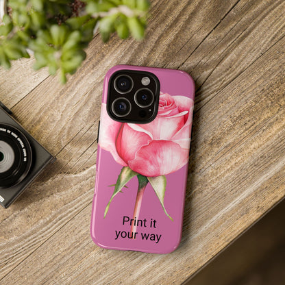 Custom cell phone case, Personalized Gift for Her, Inspirational, Elegant