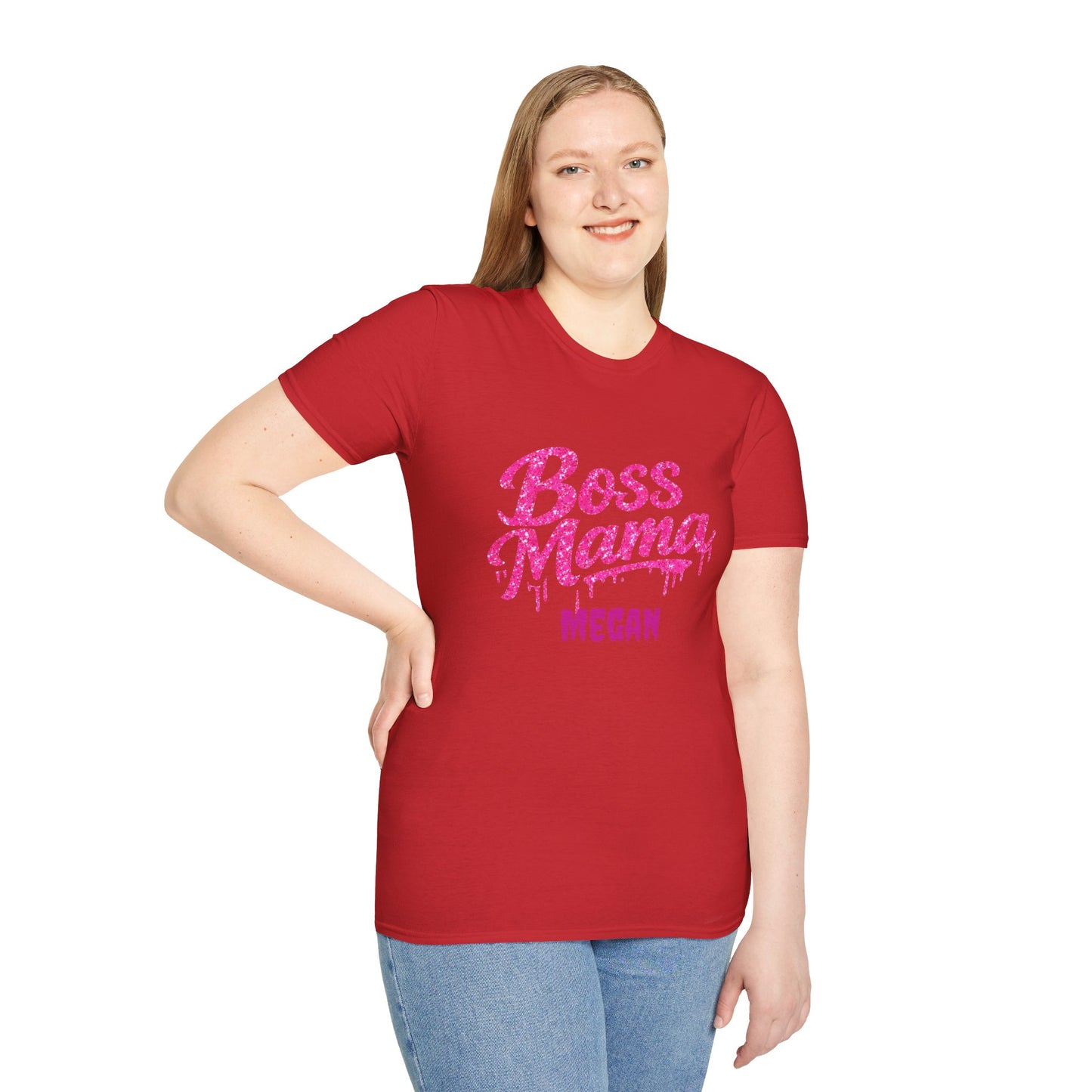 Boss Mama graphic T-Shirt | Retro Pinup Mom design